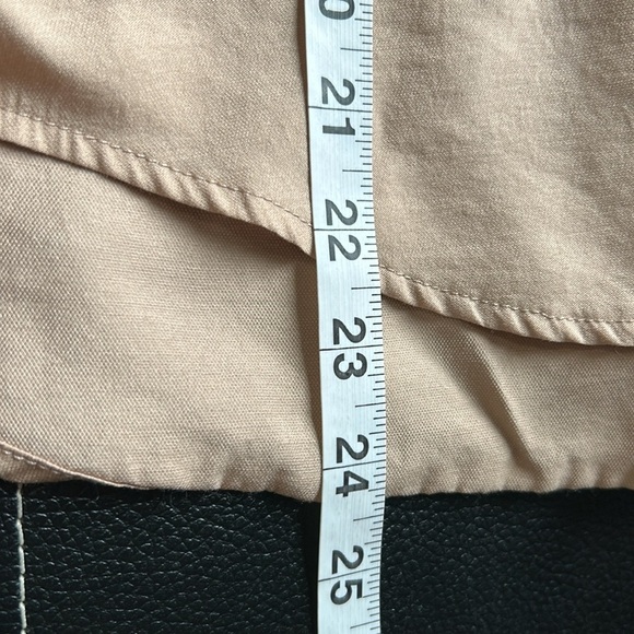 Current Air Sand Long Sleeve Button Front Puff Sleeve Top Shirt Blouse Top Sz S - Picture 10 of 10